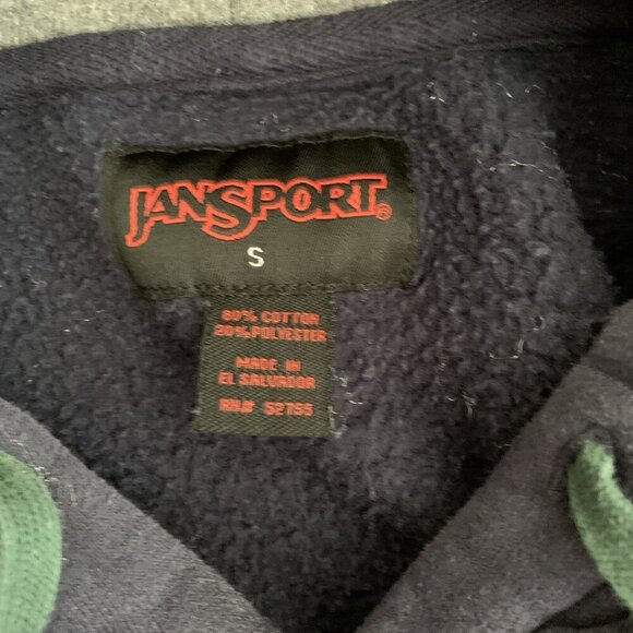 JanSport Notre Dame Fighting Irish Size Small Hoodie Pullover Sweatshirt Vintage - Picture 11 of 12